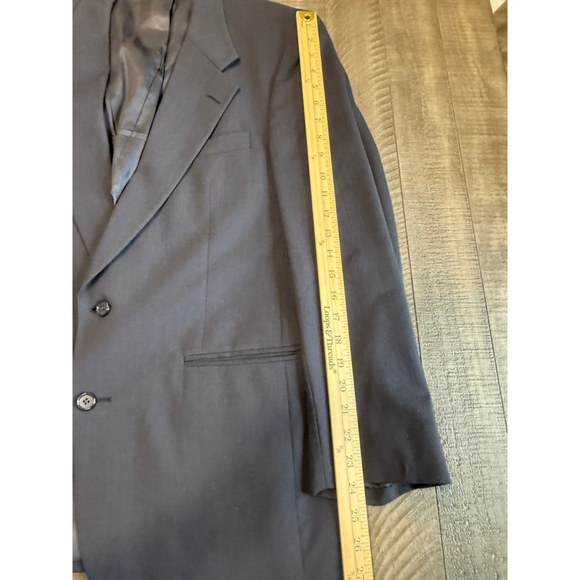Vintage Burberrys’ 100% Wool Blazer Men’s 42-44R 2-Button Sport Coat USA - Picture 7 of 13